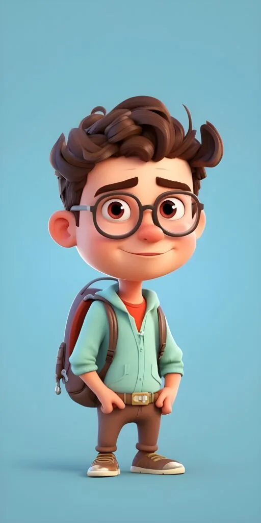 3D Boy Phone Wallpaper