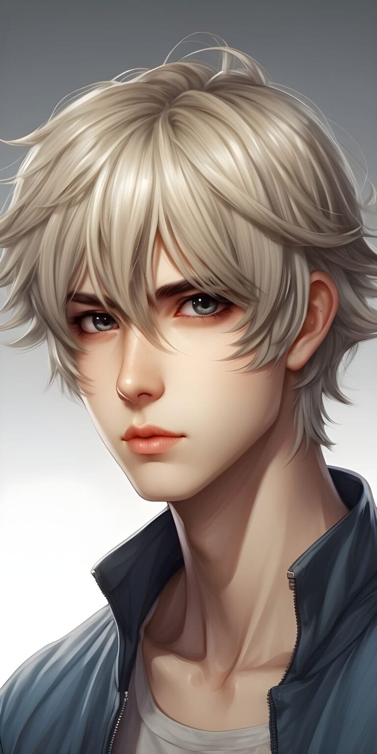 4k Handsome Boy Anime Phone Wallpaper