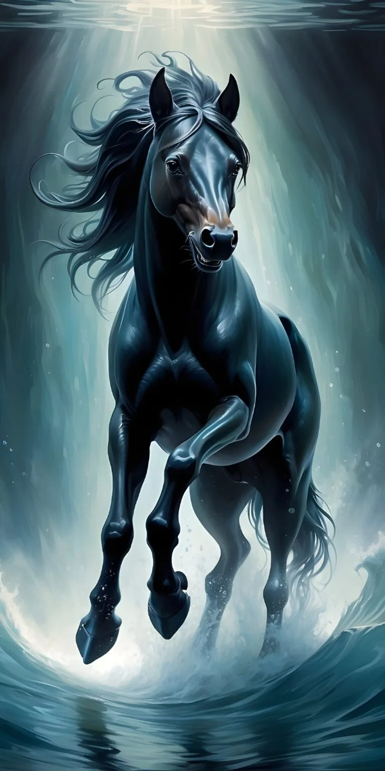 Best Black Horse Phone Wallpaper