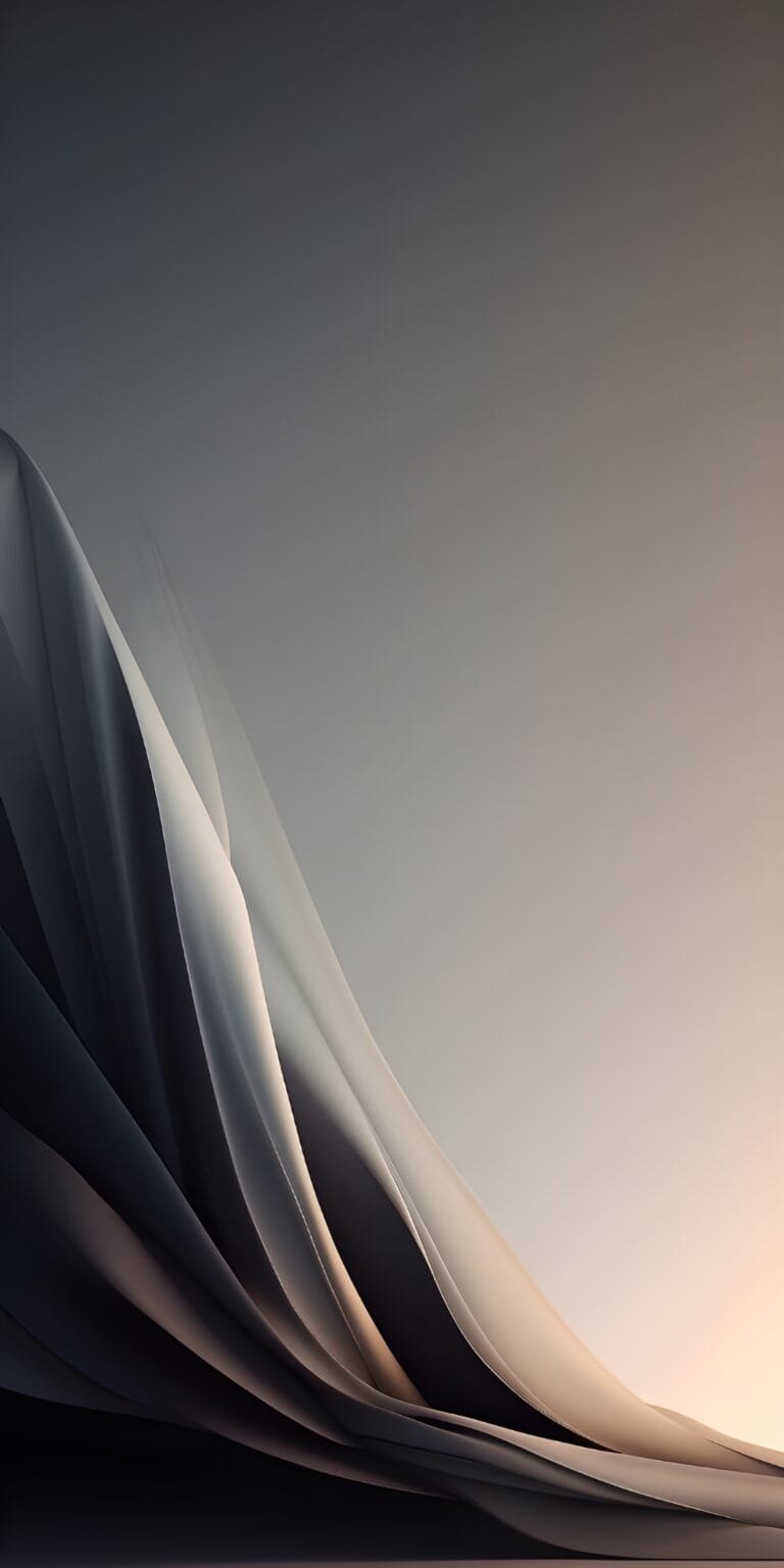 Best Minimalist Abstract Phone Wallpaper, Black