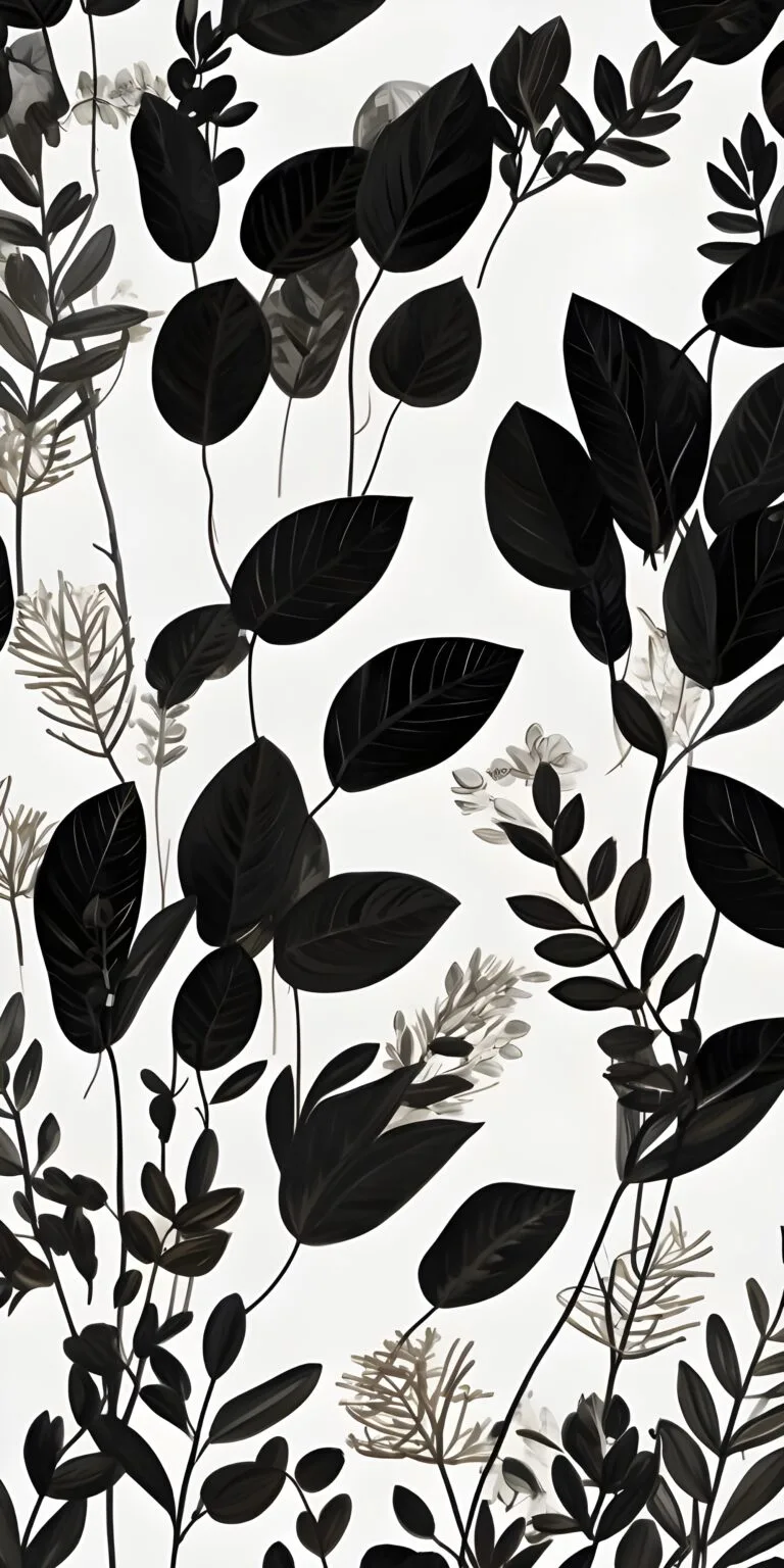 Black, White Phone Wallpaper Download