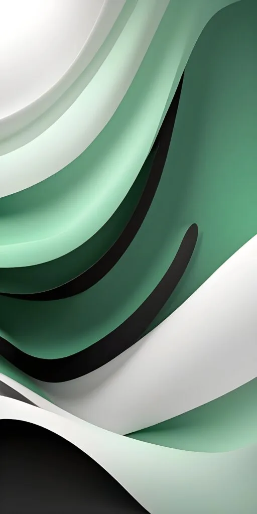 Black and Green Wallpaper Abstract