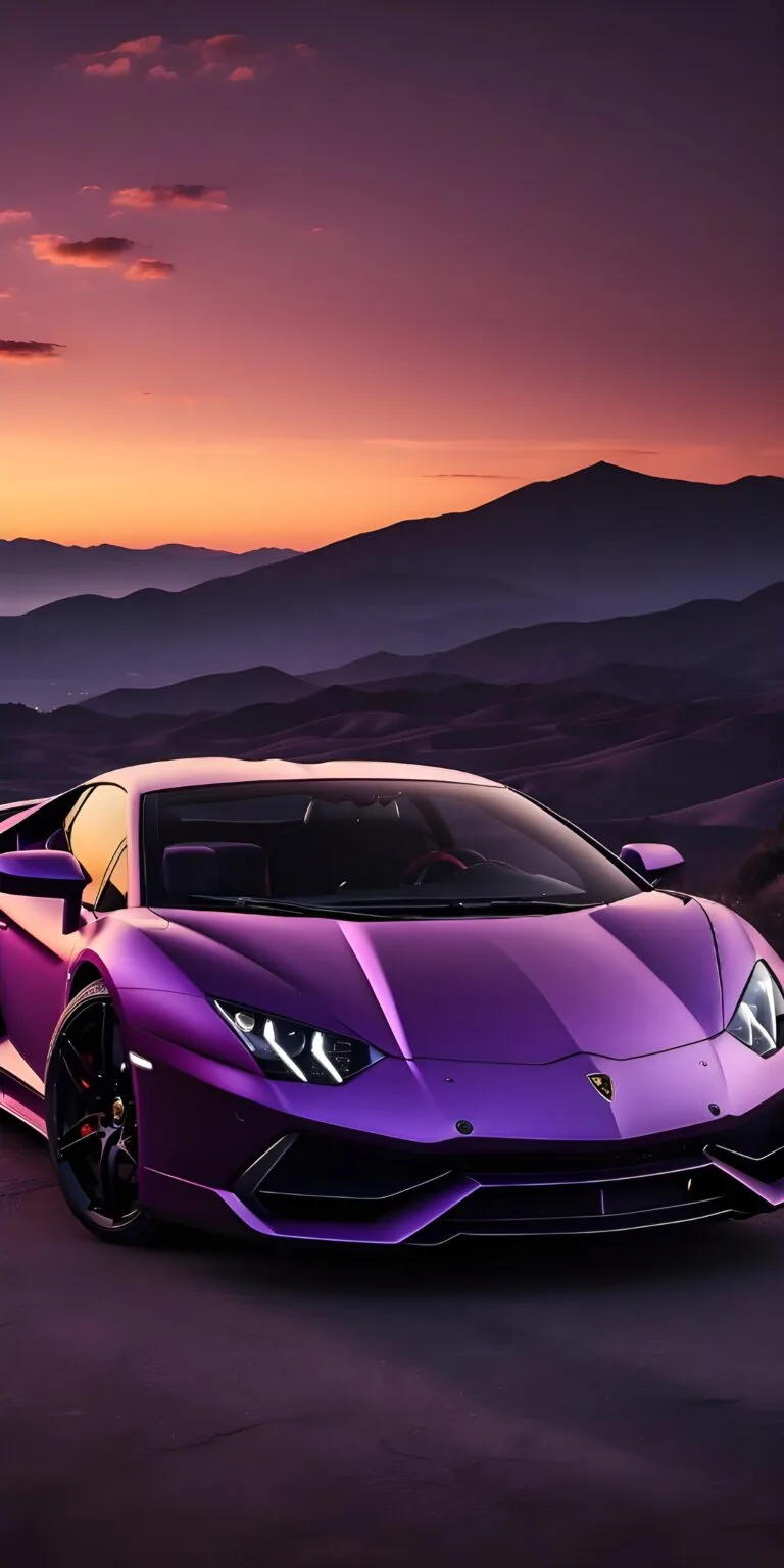 Blue Lamborghini Phone Wallpaper Download