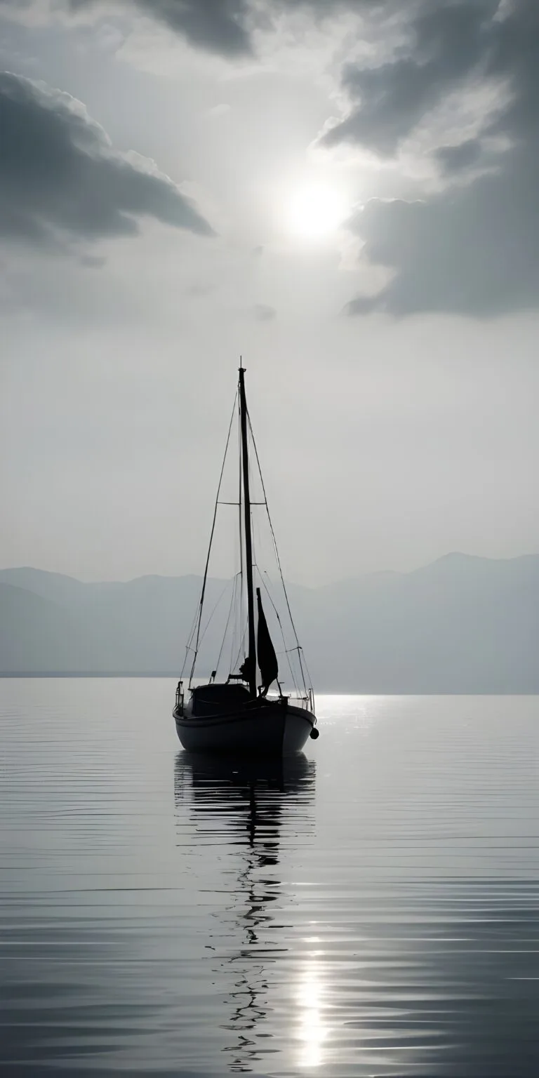 Boat Wallpaper For Phone, White
