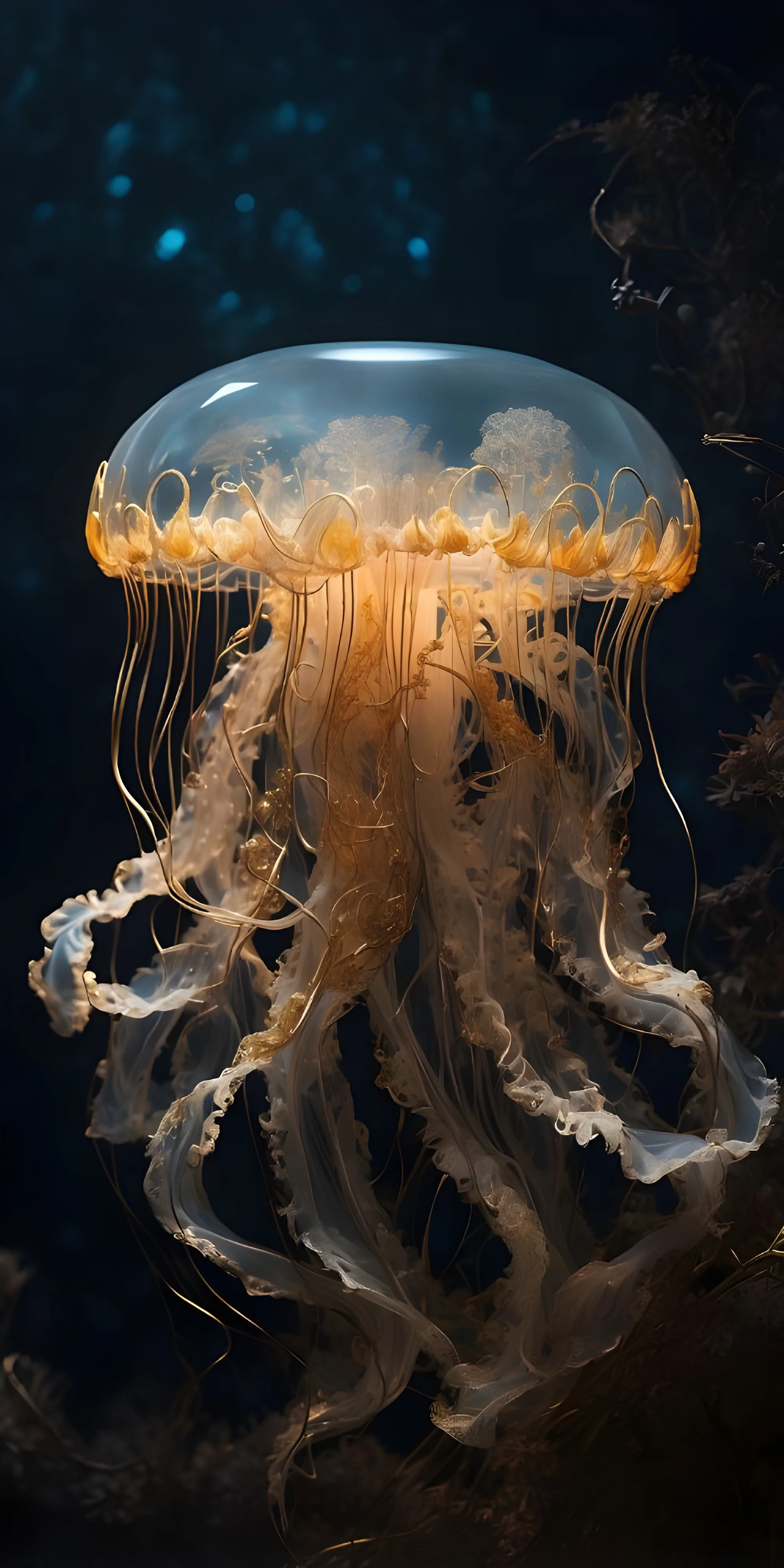 Jelly Fish Phone Wallpaper, Nature