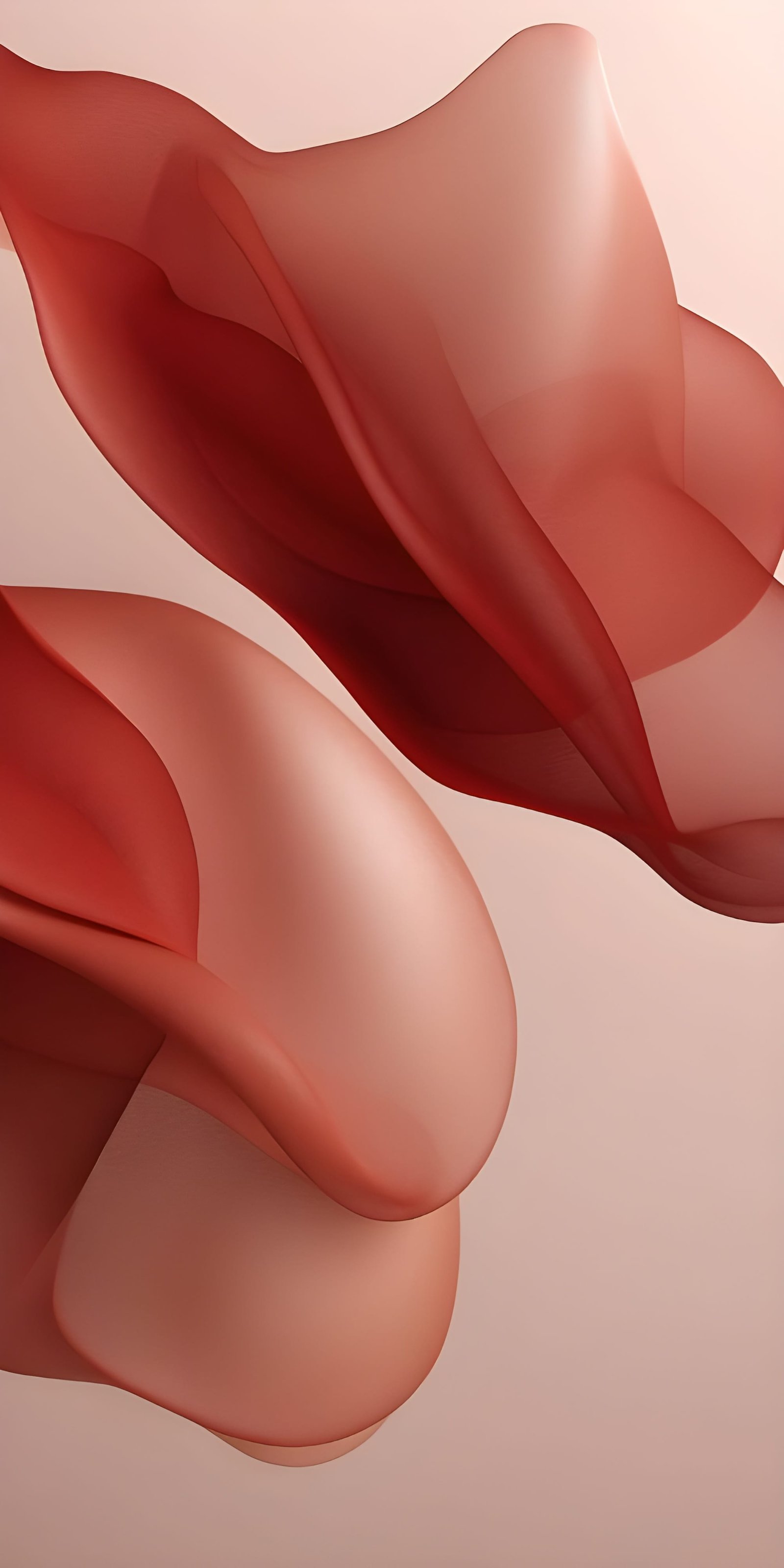 Interesting Blush Color Abstract Phone Wallpaper