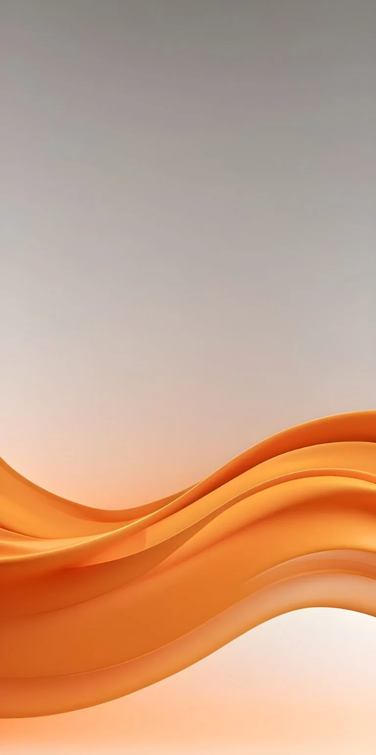 Orange Color Abstract Beautiful