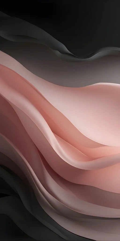 Pink and Black Abstract Phone Wallpaper