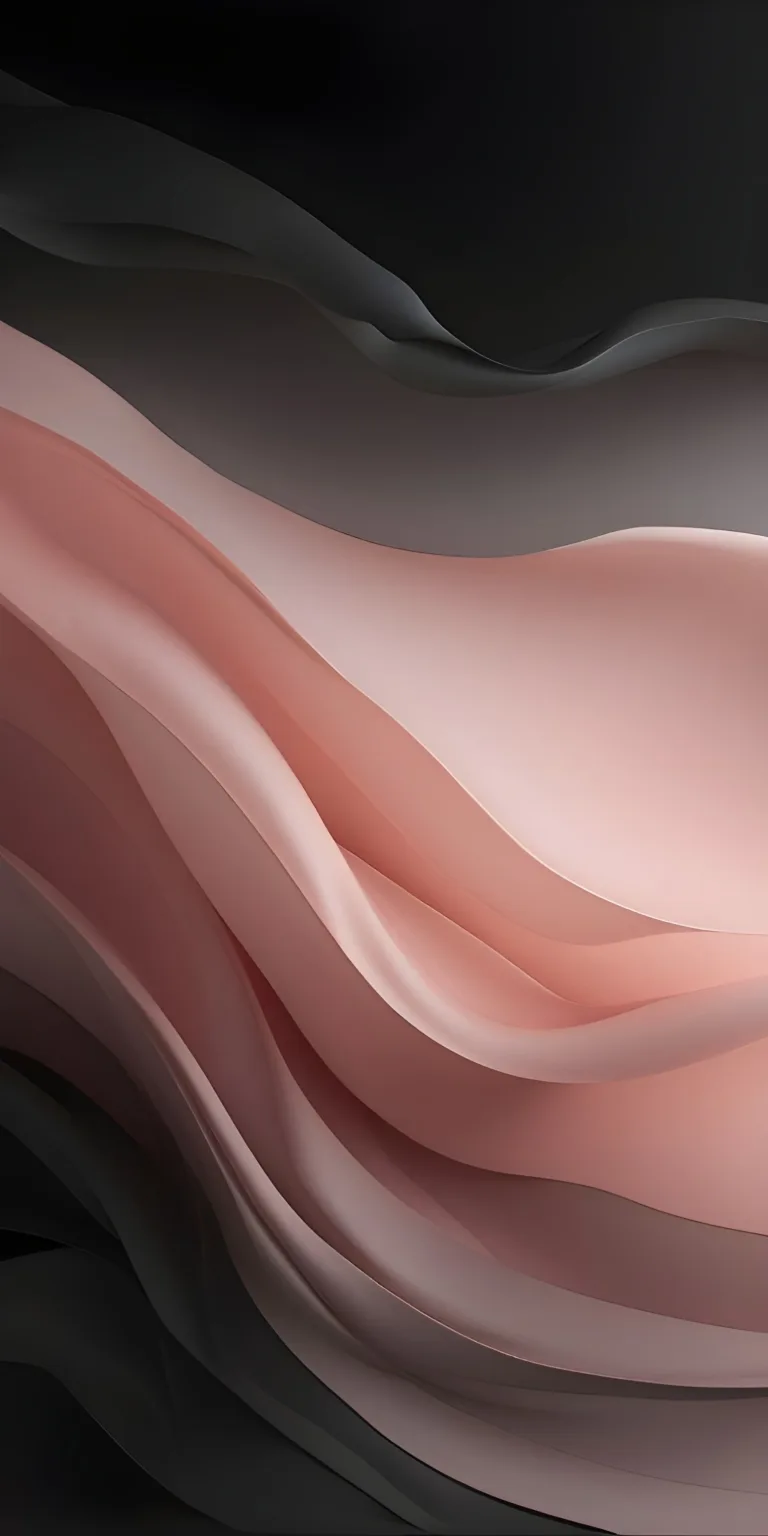 Pink and Black Abstract Phone Wallpaper