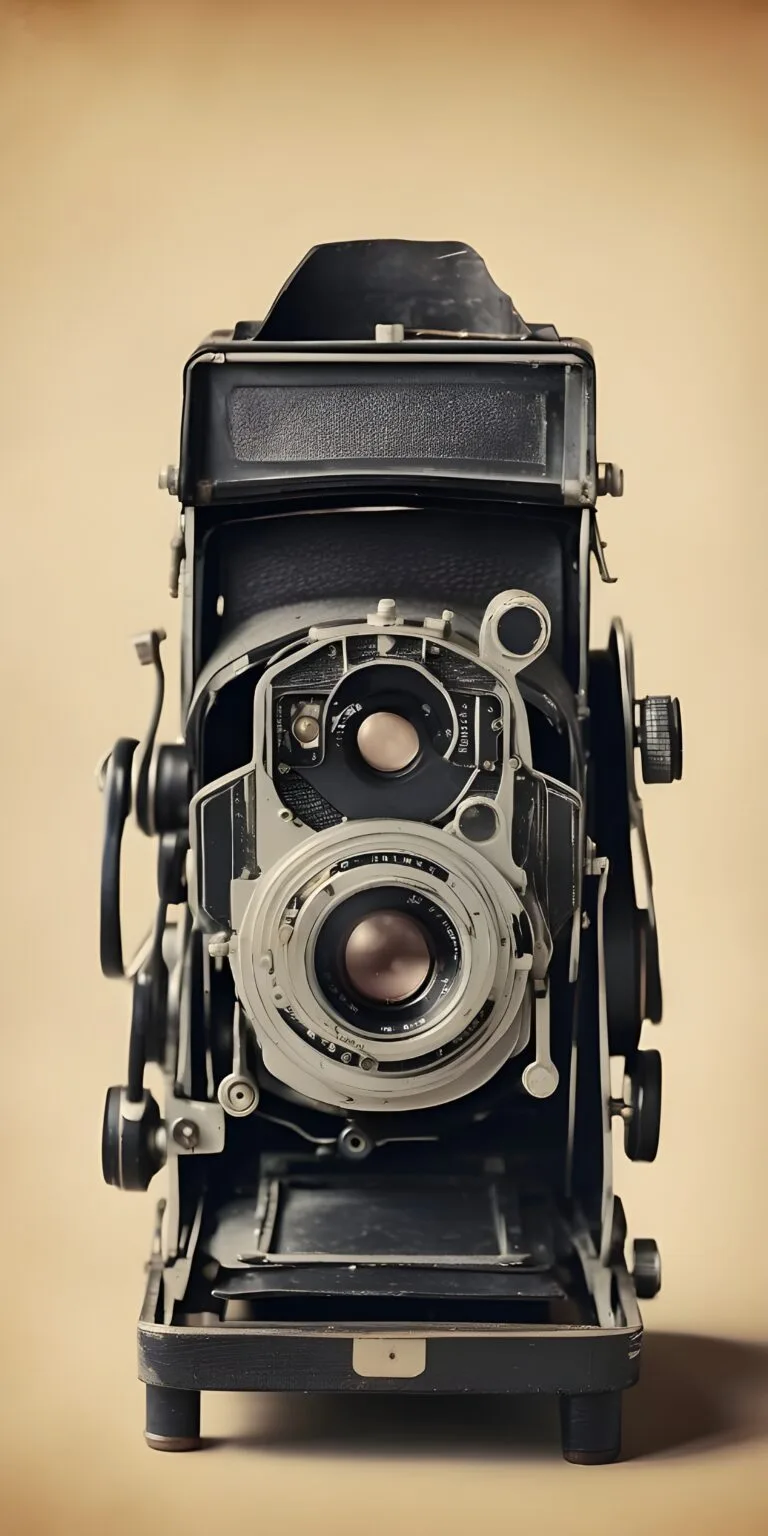Vintage Camera Phone Wallpaper