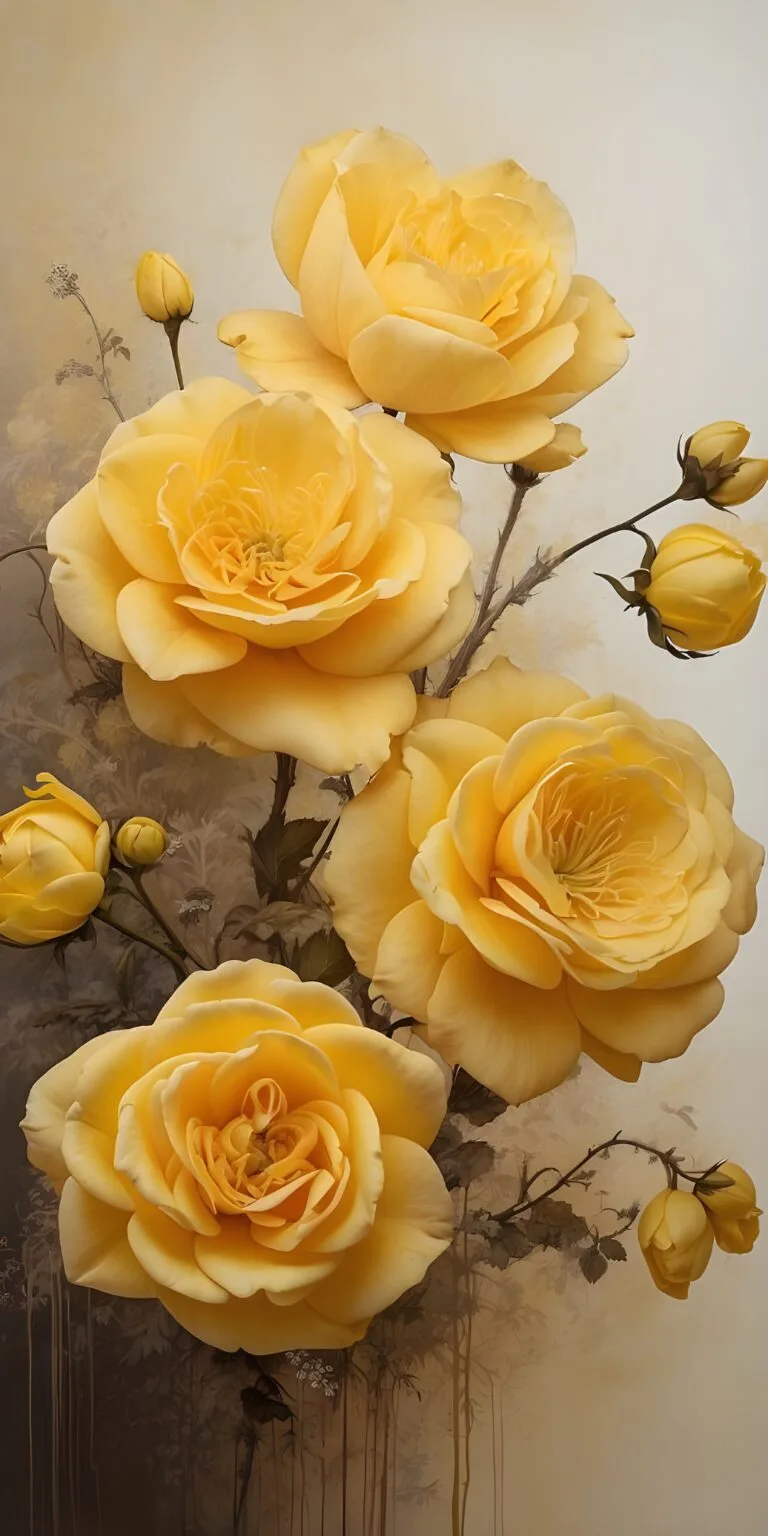 Yellow Rose Interesting Phone Wallpaper Download