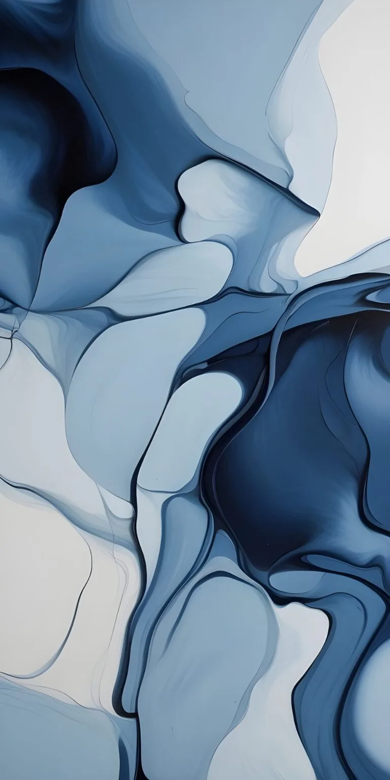 Abstract Blue Phone Wallpaper