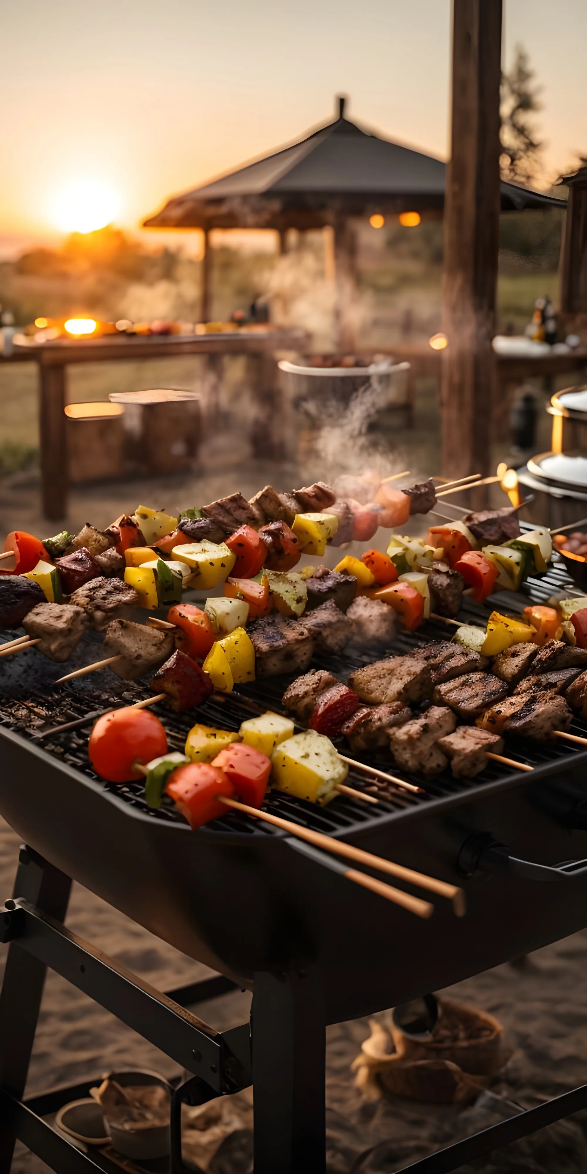 Barbique, Grilling Food Phone Wallpaper