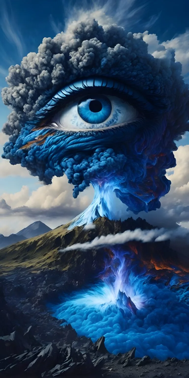 Blue Eye Phone Wallpaper