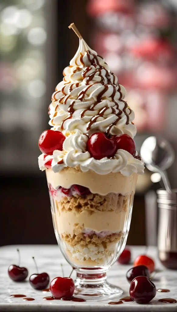 Ice Cream Dessert Phone Wallpaper