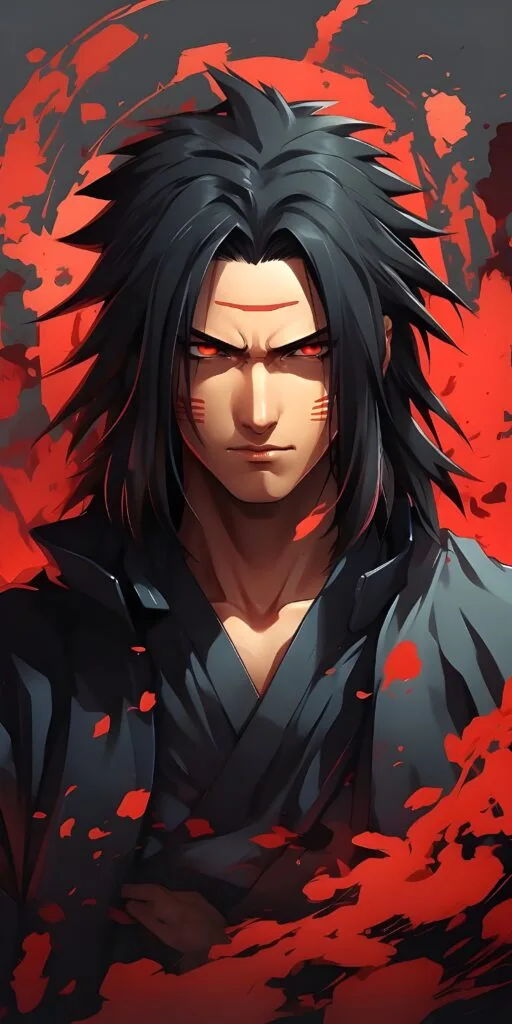 Madara Uchiha from Naruto anime Phone Wallpaper