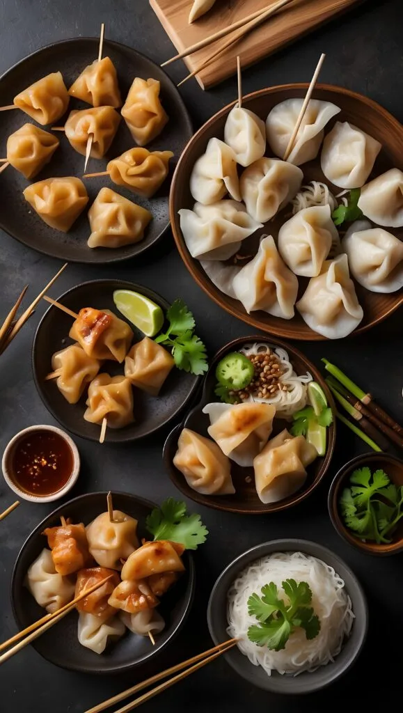 Momos Background Wallpaper Download, Food
