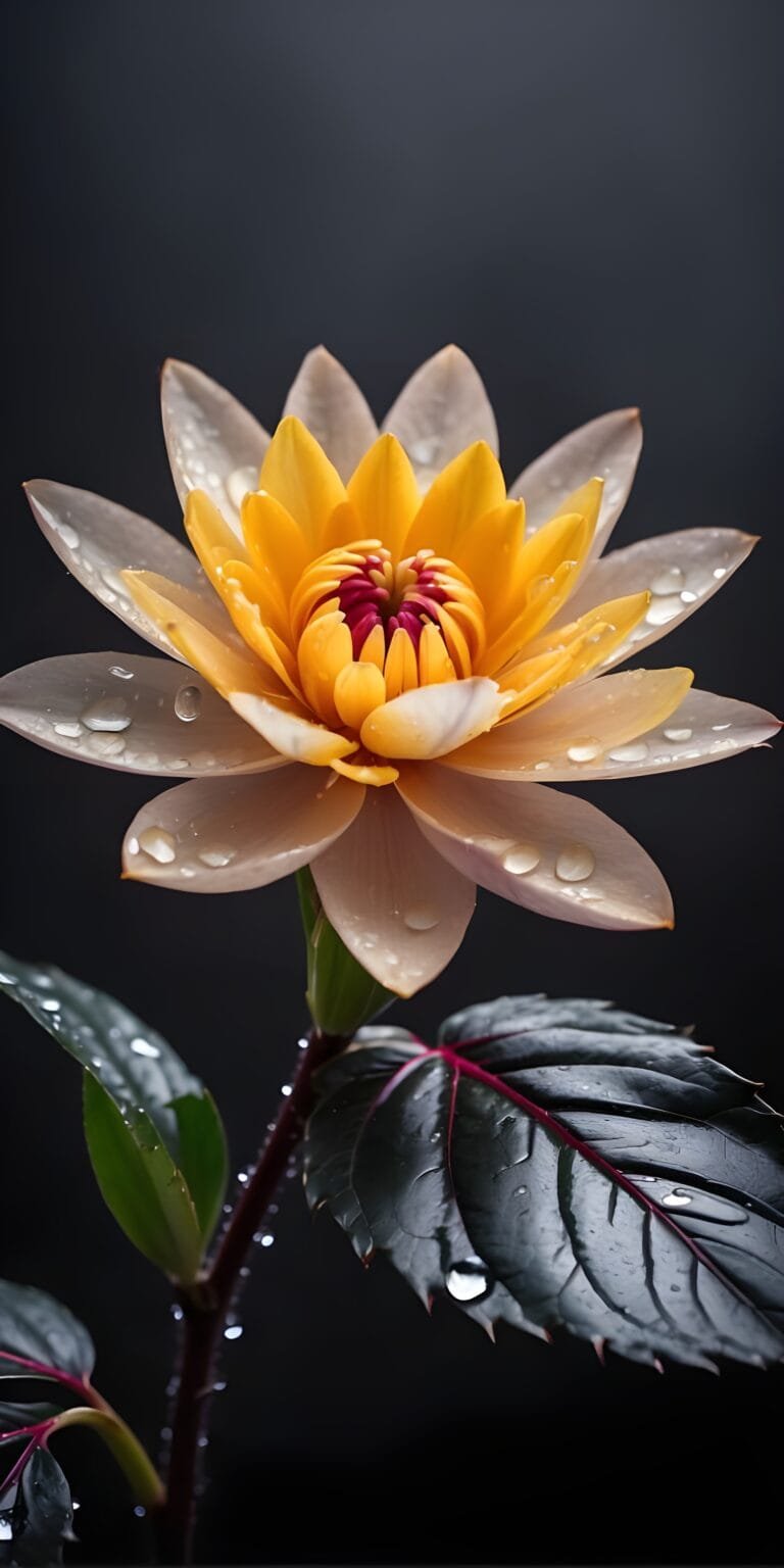 Orange Flower Wallpaper