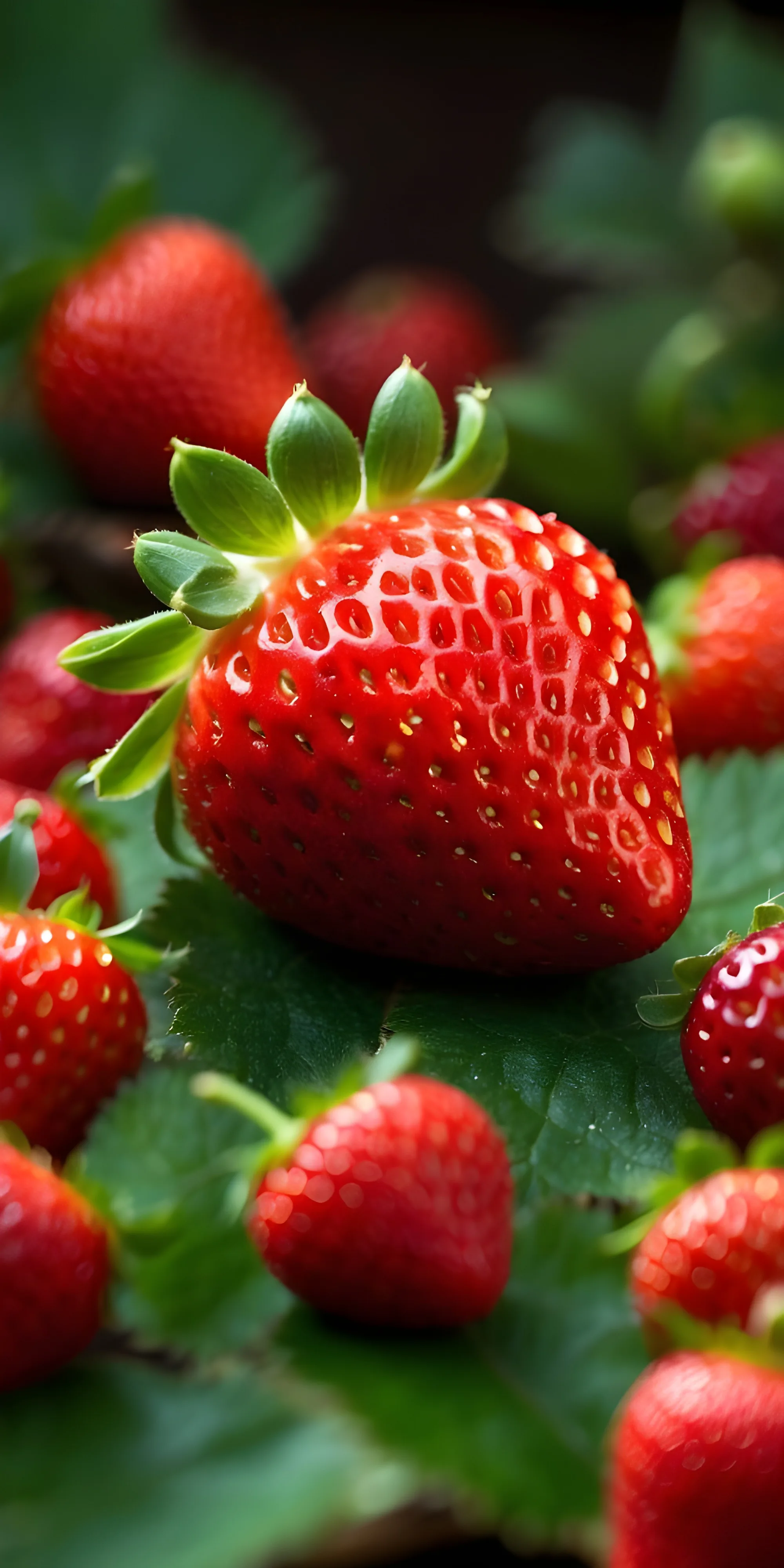 Strawberry Phone Wallpaper