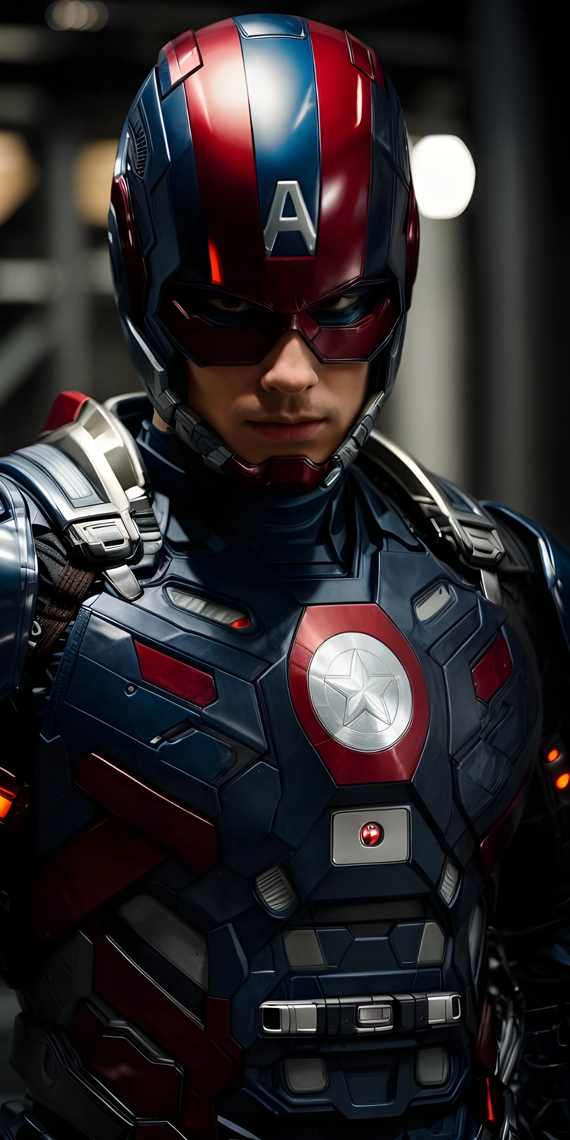 Superhero, Captain America Phone Wallpaper