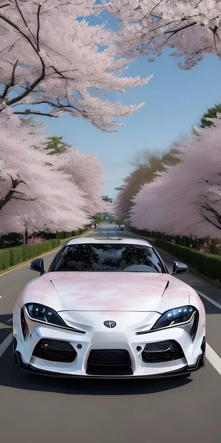 White Car Phone Wallpaper Download