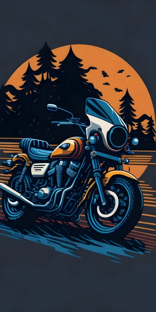 Bike Minimalist Wallpaper Background