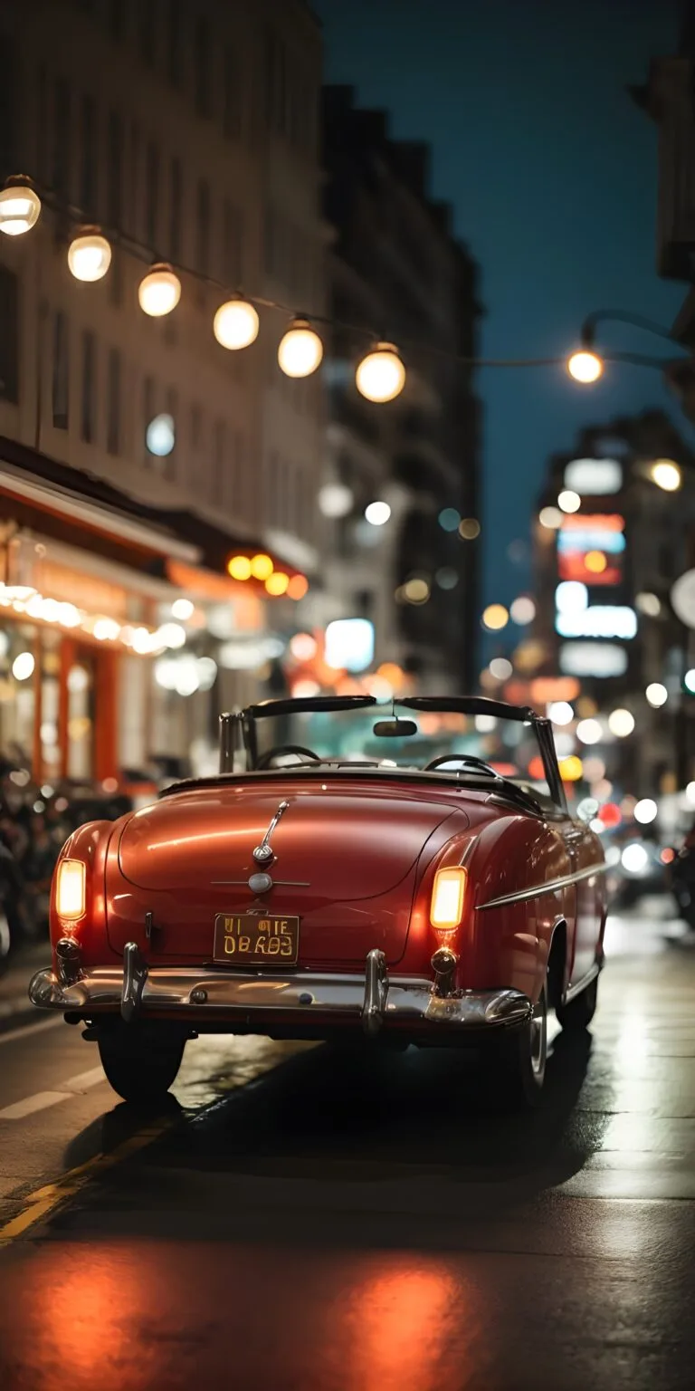 Blur Wallpaper Car Vintage