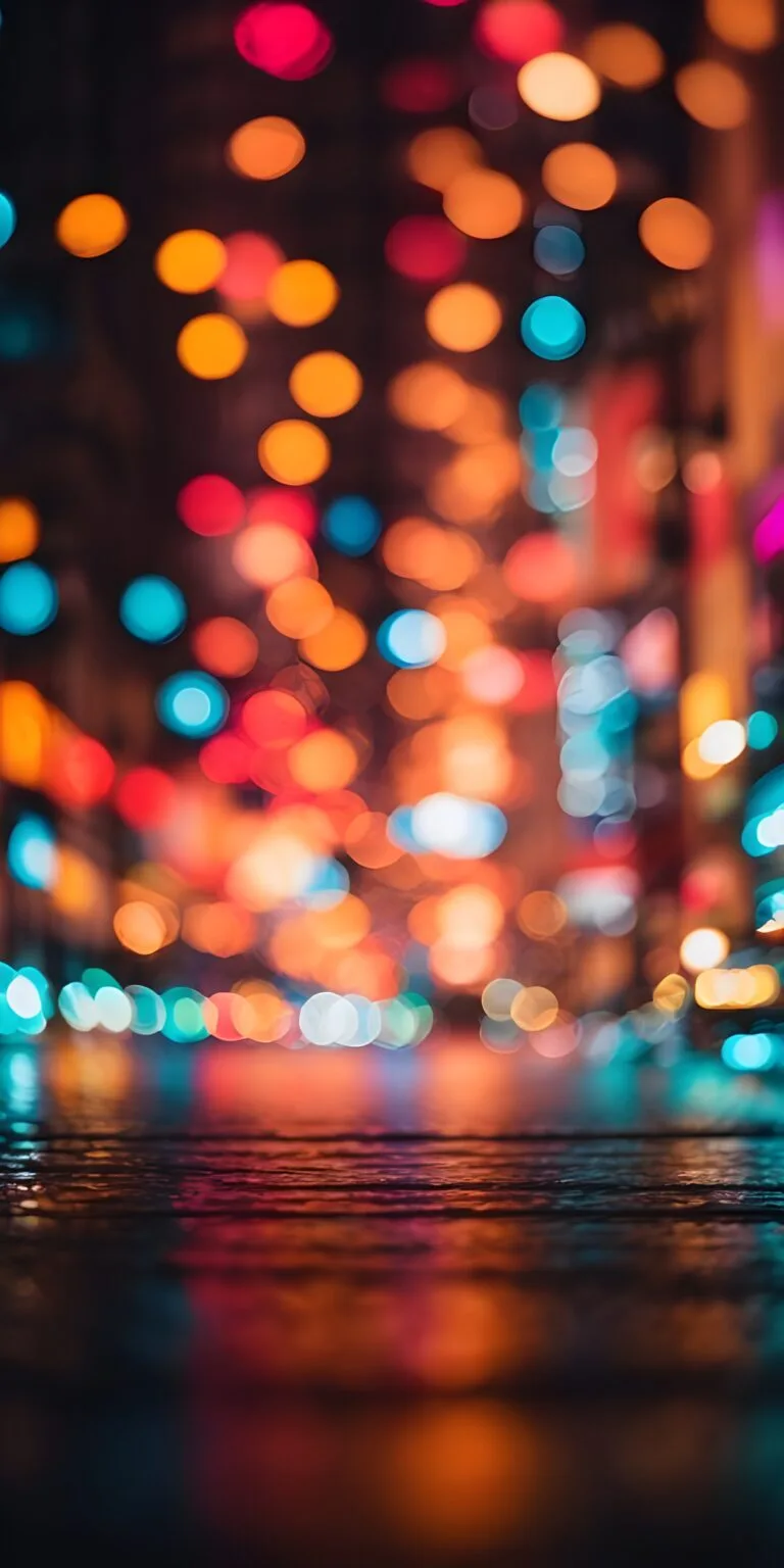 Blur Wallpaper Vibrant Colorful