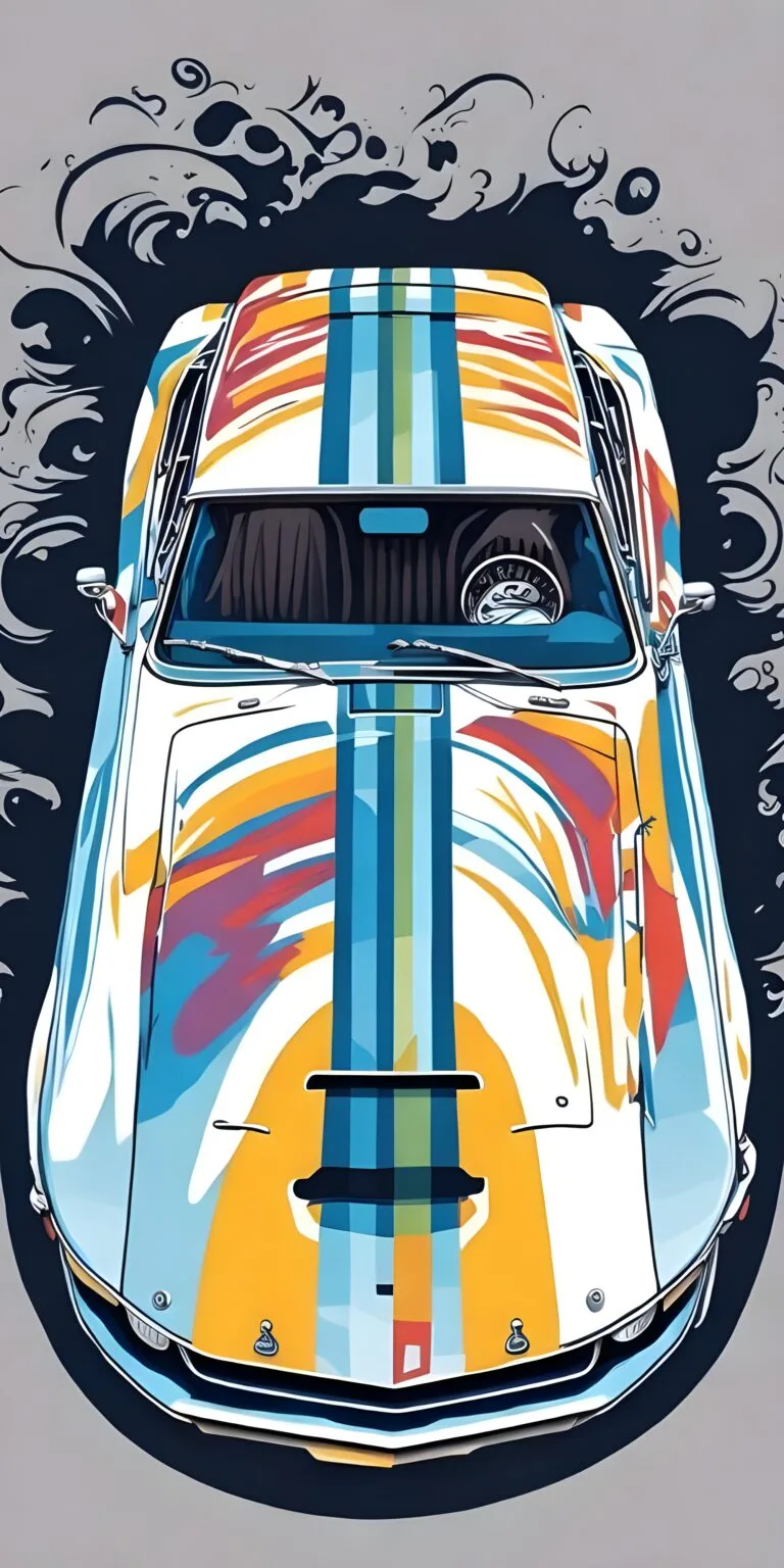 Car Wallpaper Minimalist Wallpaper, White